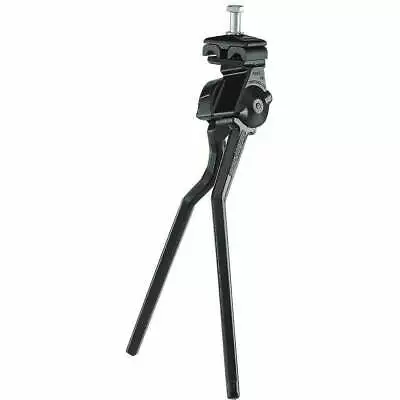 Pletscher Heavy Duty double leg kickstand BLACK or SILVER 320mm / End cap option