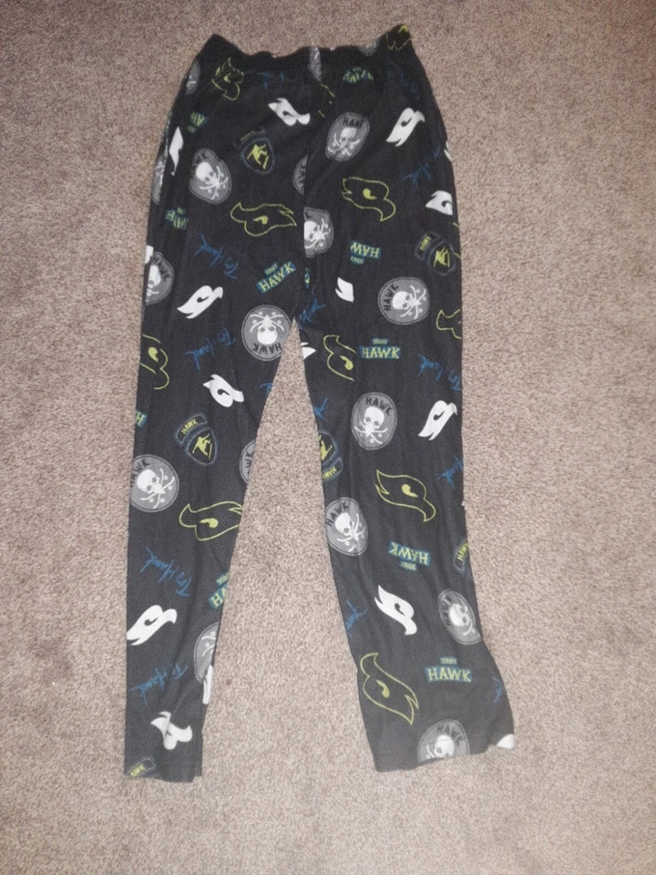 Niños Grande 14/16 Tony Hawk Patinador Calavera Pijama Pantalones Prendas para dormir Cintura elástica Foto 4 de 4