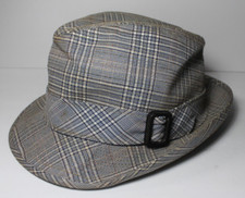 1970s Vintage Stetson Fedora Hat Stetson Plaid Fedora Hat Dress Hat Size 7 56 