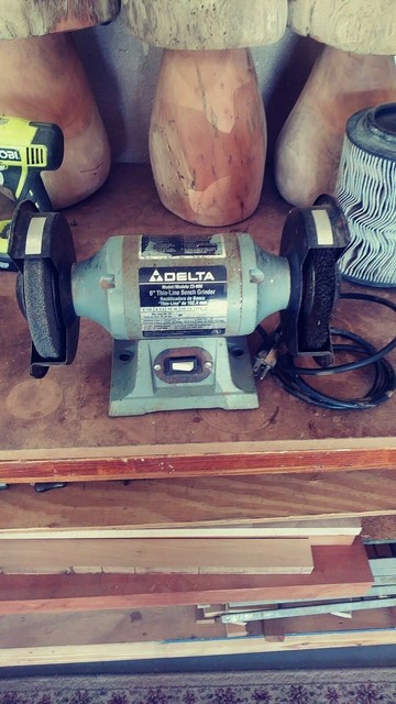 Delta 6 Inch Thin Bench Grinder Model 23 660 For Sale Online
