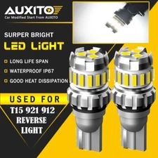 AUXITO 921 912 W16W 904 T15 18SMD LED Reverse Back up Light Bulbs Error Free L