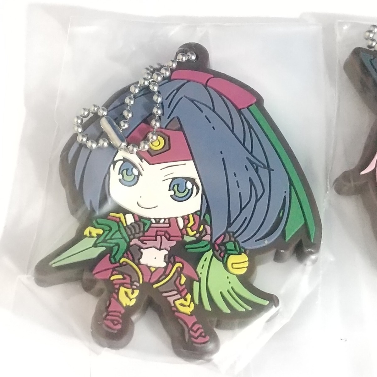 A77621 Armored Girls Soukou Musume Rubber keychain Rino Minase +