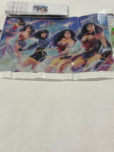5D DIY Diamond Art Painting, Embroidery Kit Craft-Wonder Woman Profiles (30x40cm - Picture 4 of 4