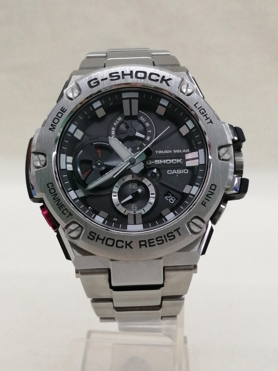 【G-SHOCK】GST-B100D-1AJF Amazon.com: CASIO G-SHOCK G-Steel GST-B100D-1AJF Mens Japan