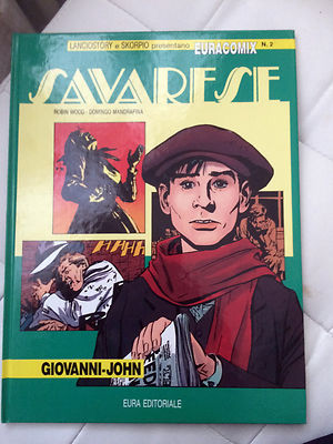 Savarese - Euracomix No. 2 - Cardboard - Eura Editoriale Mint 2/4/16