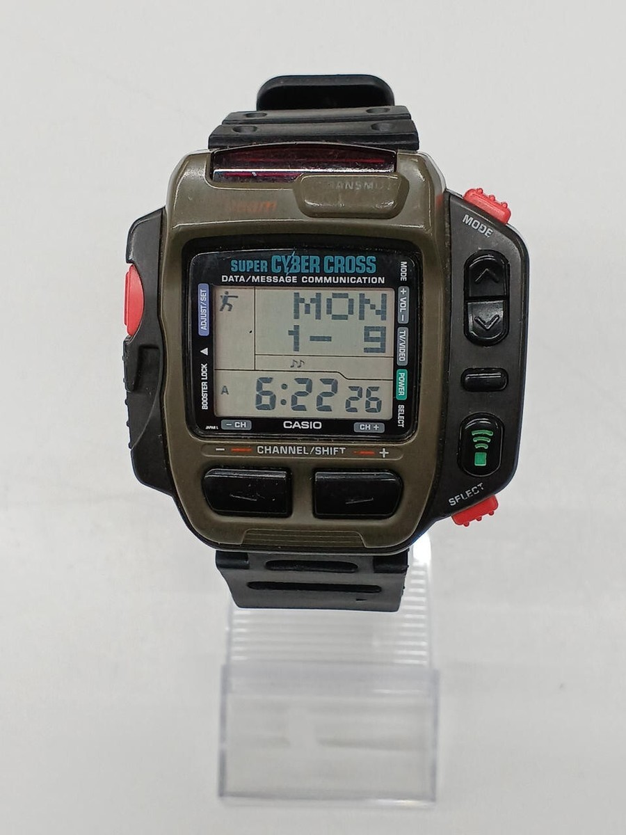 Casio Super Cyber Cross JG-200 Vintage Digital Super Optical Casio Super Cyber Cross JG-200 Vintage Digital Super Optical