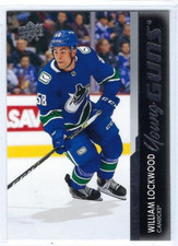 2021-22 Upper Deck Series 2 Young Guns #490 William Lockwood