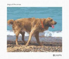 Dogs At The Ocean Needlepoint Kit or Canvas