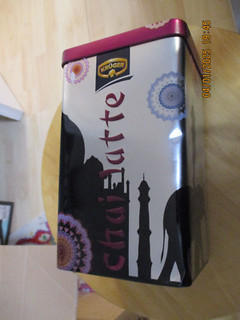 Sammel/Blechdose Chai Latte v. Krüger 19x11 5x9 5 cm