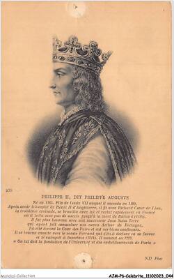 AJMP6-0515- Prominenter - Philippe II - Genannt Philippe Auguste