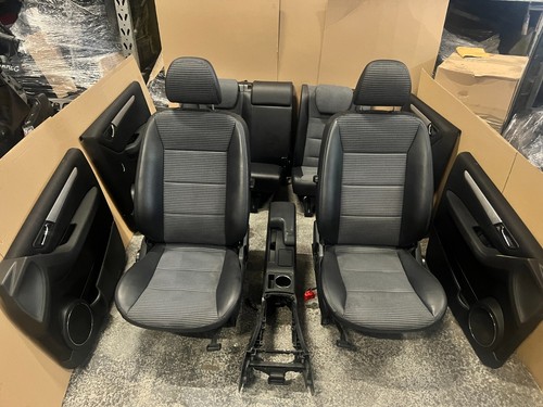 Mercedes W245 MB B-Klasse Teilleder Leder Ausstattung Dunkelgrau schwarz