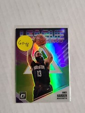 2018-19 DONRUSS OPTIC LIME GREEN PRIZM LEAGUE LEADERS JAMES HARDEN #6 018/149