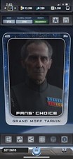 Topps Star Wars Digital Card Trader Standard Fan's Choice 6 Tarkin Award