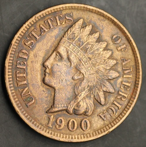 1900 Indian Head Penny - Beautiful xf Coin