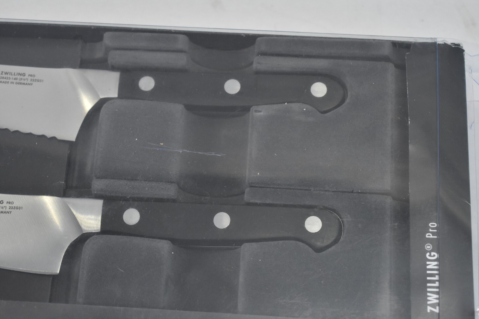 ZWilling Pro 2 Pc Prep Knife Set Stainless Steel Kitchenware Cutlery 38430014 eBay