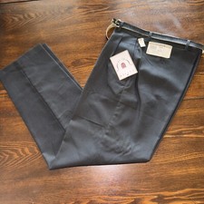 VINTAGE Rare NWT E JOVEN By Farah Black DRESS SLACKS 34X30 Pleated Men s Pants
