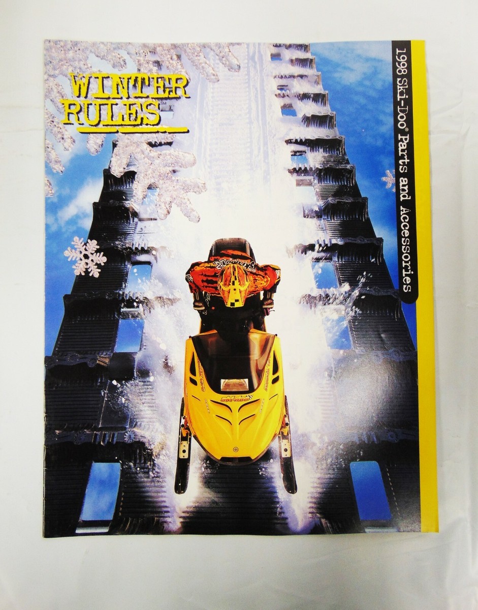 1998 Ski Doo Parts and Accessories Sales Catalog | eBay