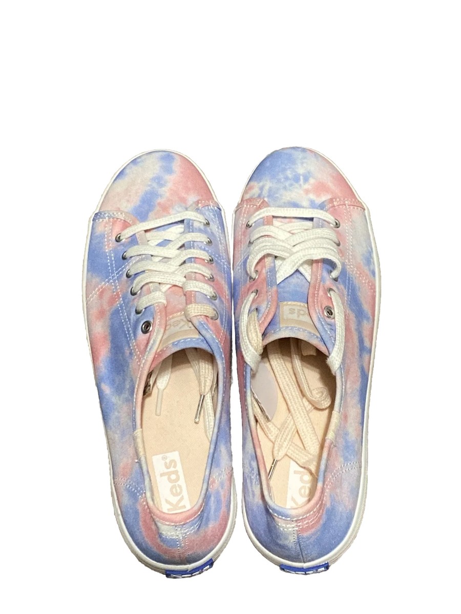 Keds Women's Tie Dye Canvas Fashion Sneakers Size NEW