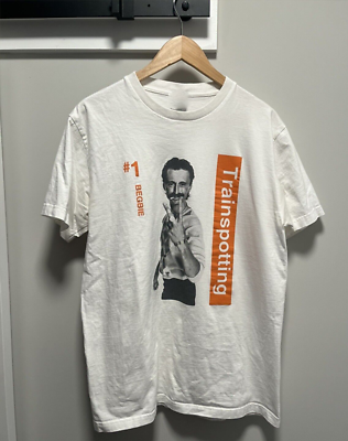 Vintage 2000s Trainspotting T-Shirt Size S-4XL white Men And Women