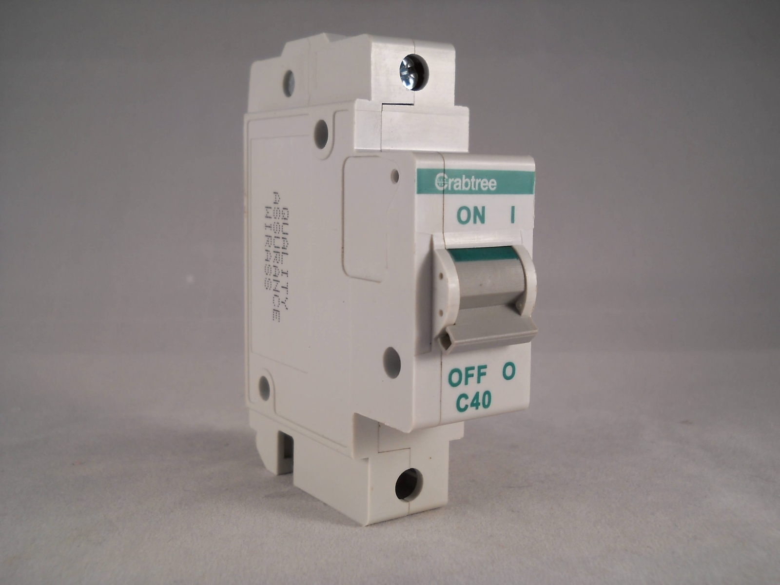 Crabtree Polestar MCB 40 Amp Type C 40A Single Pole Circuit Breaker 60C/40