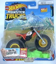 2022 Hot Wheels Monster Truck "Tri-To-Crush-Me" Honda ATC 3-Wheeler 1:64