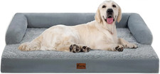 Orthopedic Dog Beds for Extra Large Dogs, Memory Foam Couch with Removable Washa