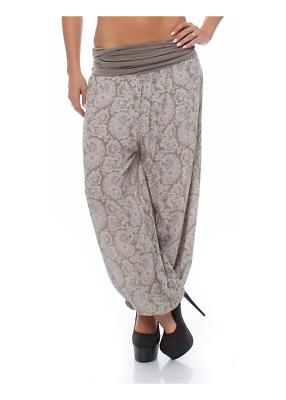 Damen Pumphose im Orient-Design Haremshose Aladinhose Yoga 8580