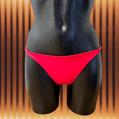 La Perla Studio exklusiver String, Tanga in Rot Gr. 40 mit Logo Luxus Lingerie