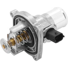 Engine Coolant Thermostat Assembly + Housing for Chevy Aveo Cruze Sonic 96984104