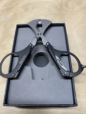 Xikar MTX Multi Tool Cigar Scissors Cutter Black - 400BK - New