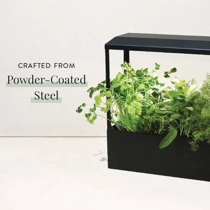 Modern Sprout Smart Growhouse - Grow Light for Indoor Plants, App-Enabled, Black - Image 4 of 4