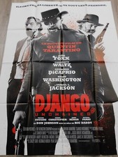 Django Unchained Affiche ORIGINALE 120x160cm 47"63 2012 Tarantino Foxx G386*