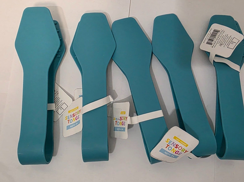Sensory Tongs Blue Set of 5 NEW From Target - Picture 2 of 6