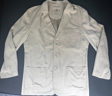 Tommy Bahama Blazer Mens Size Large 100 Silk Paradise Nation Beige Casual Beach