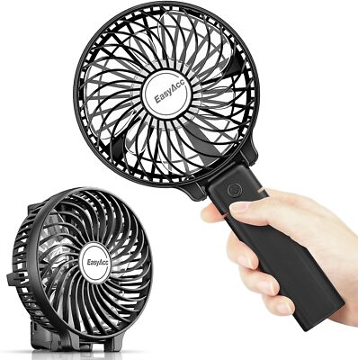easyacc mini handheld fan portable fan usb desk fan small personal hand fan 3 s