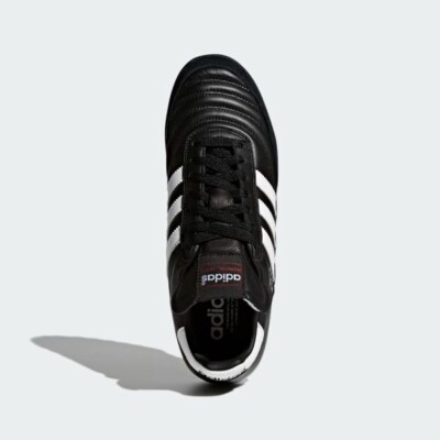 adidas Mundial Team Leather Mens Turf Soccer Shoes Black 019228