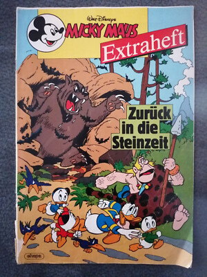 Micky Maus Extraheft - Zurück in die Steinzeit (zu MM 14/1990)