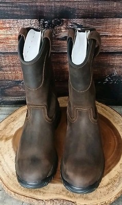 Irish Setter Red Wing Work Boots 8 D Two Harbors Steel Toe 