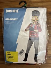 Fortnite Crackshot Costume Boys Large 12-14 Halloween Disguise New Unopened