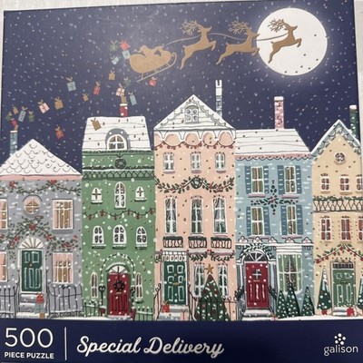 Galison Special Delivery 500 Piece Puzzle Complete