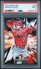 2018 Topps Fire - Shohei Ohtani Rookie #150 (RC) PSA 9