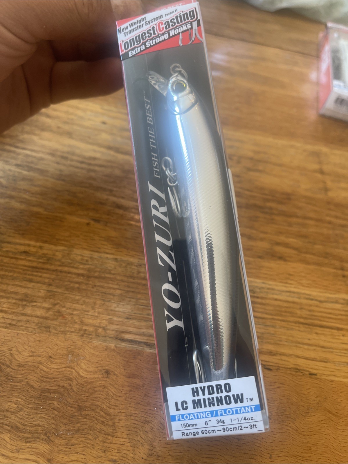 Yo-Zuri Hydro Minnow Long Cast Floating Saltwater Plugs, 6"  1.25 Oz  CSBL NOS - Image 2