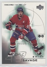 2001-02 Upper Deck Challenge for the Cup Brian Savage #44 t2c