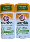2 Arm & Hammer Essentials Deodorant - Rosemary Lavender 2.5 oz Each NEW