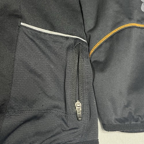 Nike Running Mens Quarter Zip Therma Fit Size Large Black Long Sleeve Thumb Hole - Picture 7 of 10