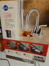 InSinkErator H-HOT150C-SS Water Dispenser Tank Faucet - Chrome -new