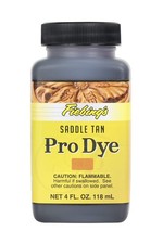 Fiebing's Pro Dye Saddle Tan, 4 oz. - Professional Oil 4 oz., Tan