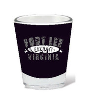 ARMY FORT LEE VIRGINIA 2OZ SHOT GLASS