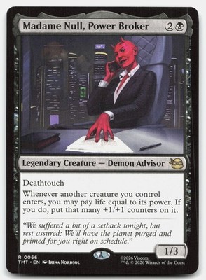Madame Null, Power Broker 66 TMT Magic: The Gathering R NM