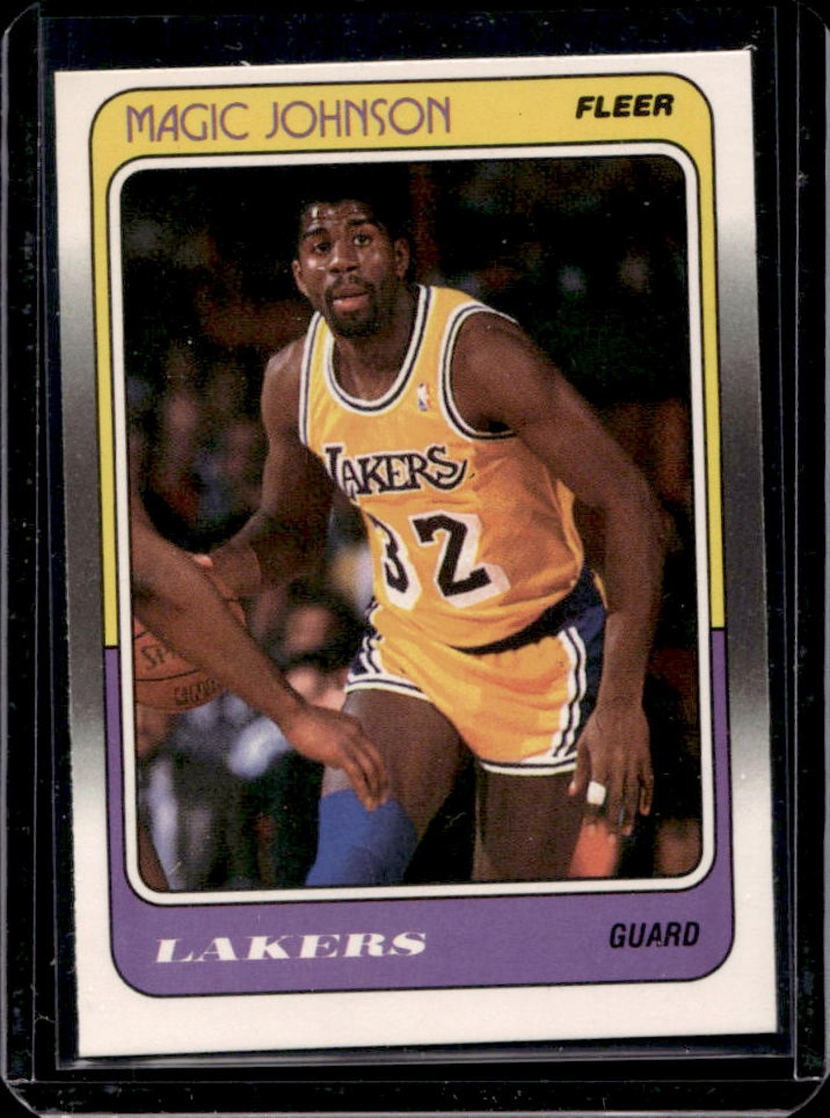 1988-89 Fleer Magic Johnson #67 Lakers